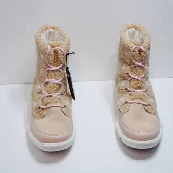 NEW SOREL EXPLORER II WATERPROOF JOAN COZY BOOT MSRP $155 WOMENS SIZE - 9.5 - Picture 2 of 7